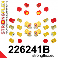 226241B: Strongflex Kompletní sada polyuretanových silentbloků pro zavěšení