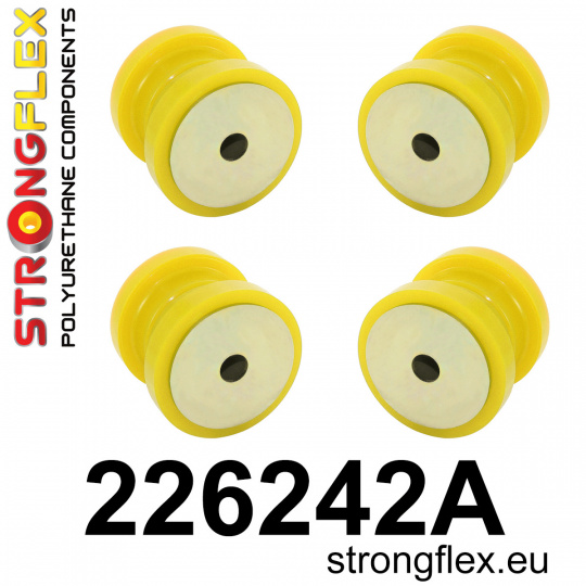 226242A: Strongflex Sada silentbloků zadního nosníku varianta SPORT