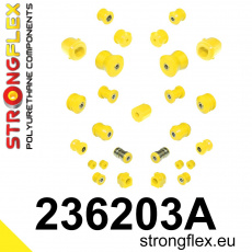 236203A: Strongflex Kompletní sada silentbloků pro zavěšení varianta SPORT