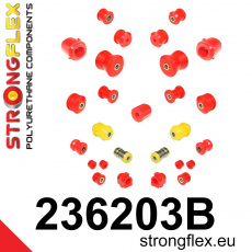 236203B: Strongflex Kompletní sada silentbloků pro zavěšení