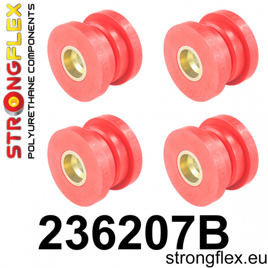 236207B: Strongflex Sada silentbloků zadního nosníku