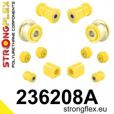 236208A: Strongflex Sada silentbloků předního zavěšení varianta SPORT