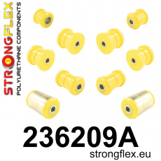 236209A: Strongflex Sada silentbloků zadního zavěšení varianta SPORT