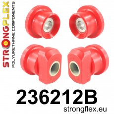 236212B: Strongflex Sada silentbloků zadního nosníku