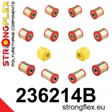 236214B: Strongflex Sada silentbloků zadního zavěšení