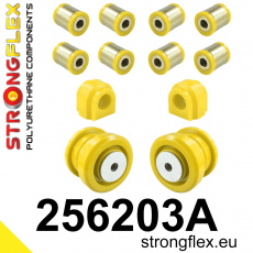 256203A: Strongflex Sada silentbloků zadního zavěšení do 05 / 2003 varianta SPORT