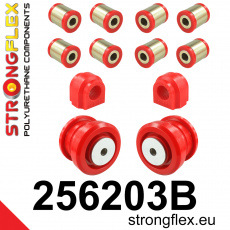 256203B: Strongflex Sada silentbloků zadního zavěšení do 05 / 2003