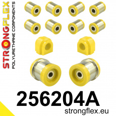 256204A: Strongflex Sada silentbloků zadního zavěšení od 05 / 2003 varianta SPORT