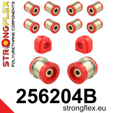 256204B: Strongflex Sada silentbloků zadního zavěšení od 05 / 2003