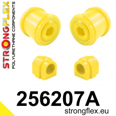 256207A: Strongflex Sada silentbloků předního zavěšení varianta SPORT