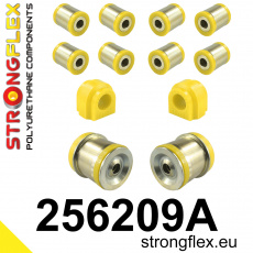 256209A: Strongflex Sada silentbloků zadního zavěšení R53 JCW varianta SPORT