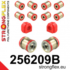 256209B: Strongflex Sada silentbloků zadního zavěšení R53 JCW