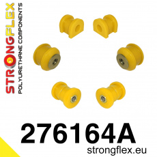 276164A: Strongflex Sada silentbloků předního zavěšení z polyuretanu varianta SPORT
