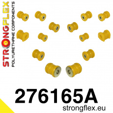 276165A: Strongflex Sada silentbloků zadního zavěšení z polyuretanu varianta SPORT