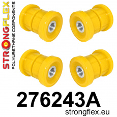 276243A: Strongflex Sada silentbloků zadního nosníku varianta SPORT