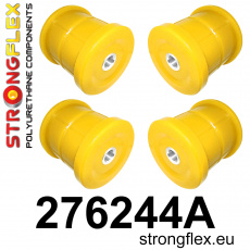 276244A: Strongflex Sada silentbloků zadního nosníku varianta SPORT