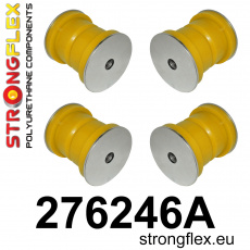 276246A: Strongflex Sada silentbloků zadního nosníku varianta SPORT