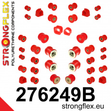 276249B: Strongflex Kompletní sada polyuretanových silentbloků pro zavěšení