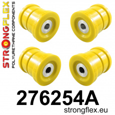276254A: Strongflex Sada silentbloků zadního nosníku varianta SPORT