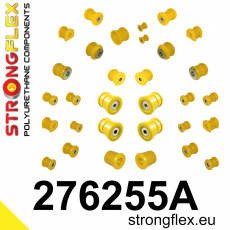 276255A: Strongflex Kompletní sada polyuretanových silentbloků pro zavěšení varianta SPORT