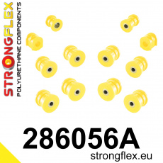 286056A: Strongflex Sada silentbloků zadního zavěšení varianta SPORT