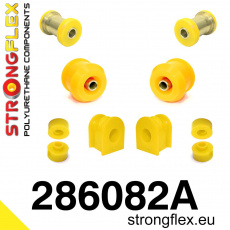 286082A: Strongflex Sada silentbloků předního zavěšení varianta SPORT