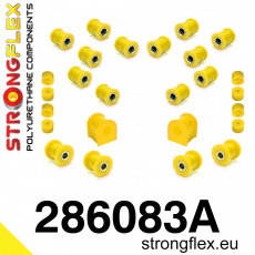 286083A: Strongflex Sada silentbloků zadního zavěšení varianta SPORT