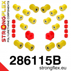 286115B: Strongflex Sada silentbloků zadního zavěšení