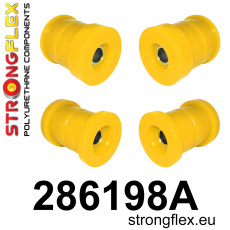 286198A: Strongflex Sada silentbloků zadního nosníku varianta SPORT