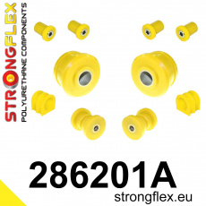 286201A: Strongflex Sada silentbloků předního zavěšení varianta SPORT
