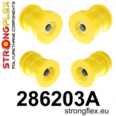 286203A: Strongflex Sada silentbloků zadního nosníku varianta SPORT