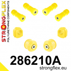 286210A: Strongflex Sada silentbloků předního zavěšení varianta SPORT