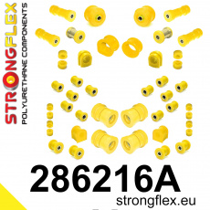 286216A: Strongflex Kompletní sada silentbloků pro zavěšení R32 AWD varianta SPORT