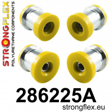 286225A: Strongflex Sada silentbloků zadního nosníku varianta SPORT