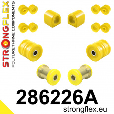 286226A: Strongflex Sada silentbloků předního zavěšení varianta SPORT