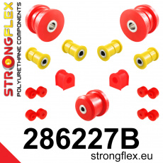 286227B: Strongflex Sada silentbloků zadního zavěšení