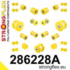 286228A: Strongflex Kompletní sada silentbloků pro zavěšení varianta SPORT