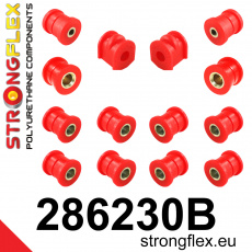 286230B: Strongflex Sada silentbloků zadního zavěšení