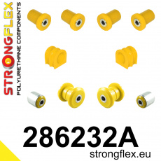 286232A: Strongflex Sada silentbloků předního zavěšení varianta SPORT