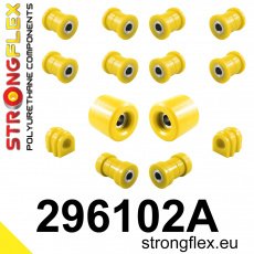 296102A: Strongflex Sada silentbloků zadního zavěšení varianta SPORT