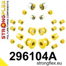 296104A: Strongflex Kompletní sada silentbloků pro zavěšení varianta SPORT