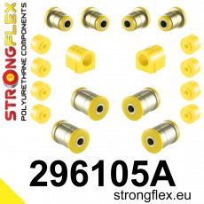 296105A: Strongflex Sada silentbloků předního zavěšení varianta SPORT