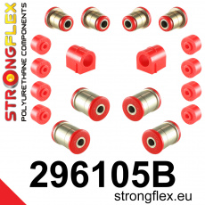 296105B: Strongflex Sada silentbloků předního zavěšení