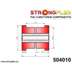 504010: Strongflex Univerzální silentblok 50mm