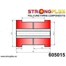 605015: Strongflex Univerzální silentblok 60mm