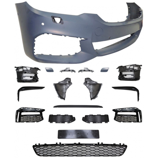 JOM přední nárazník pro BMW 5, G30 sedan / G31 touring (předfacelift, 2017-2020) - M-paket Look