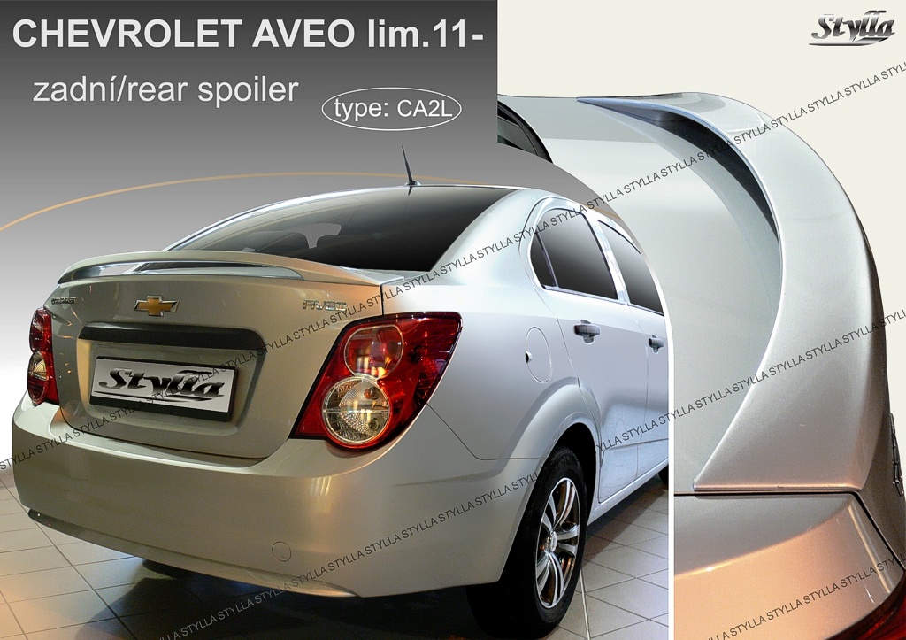 Stylla spoiler zadního víka Chevrolet Aveo (T300, od 2011