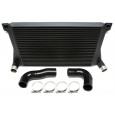 TA Technix černý intercooler kit Seat Leon (typ 5F) včetně ST, 1.8 TSI / 2.0 Cupra s větší tloušťkou chladiče