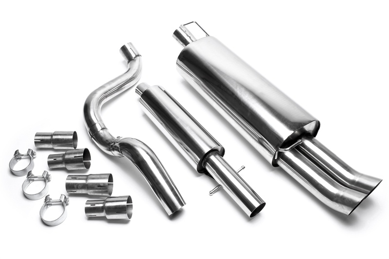 Novus Scarico Sportivo per Peugeot 106 2x76mm Design Rl