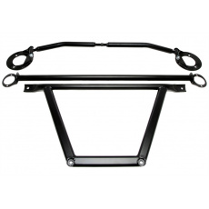 TA Technix rozpěrná tyč BMW řada 3 E36 6válec benzin přední + zadní (kompletní kit), černá barva